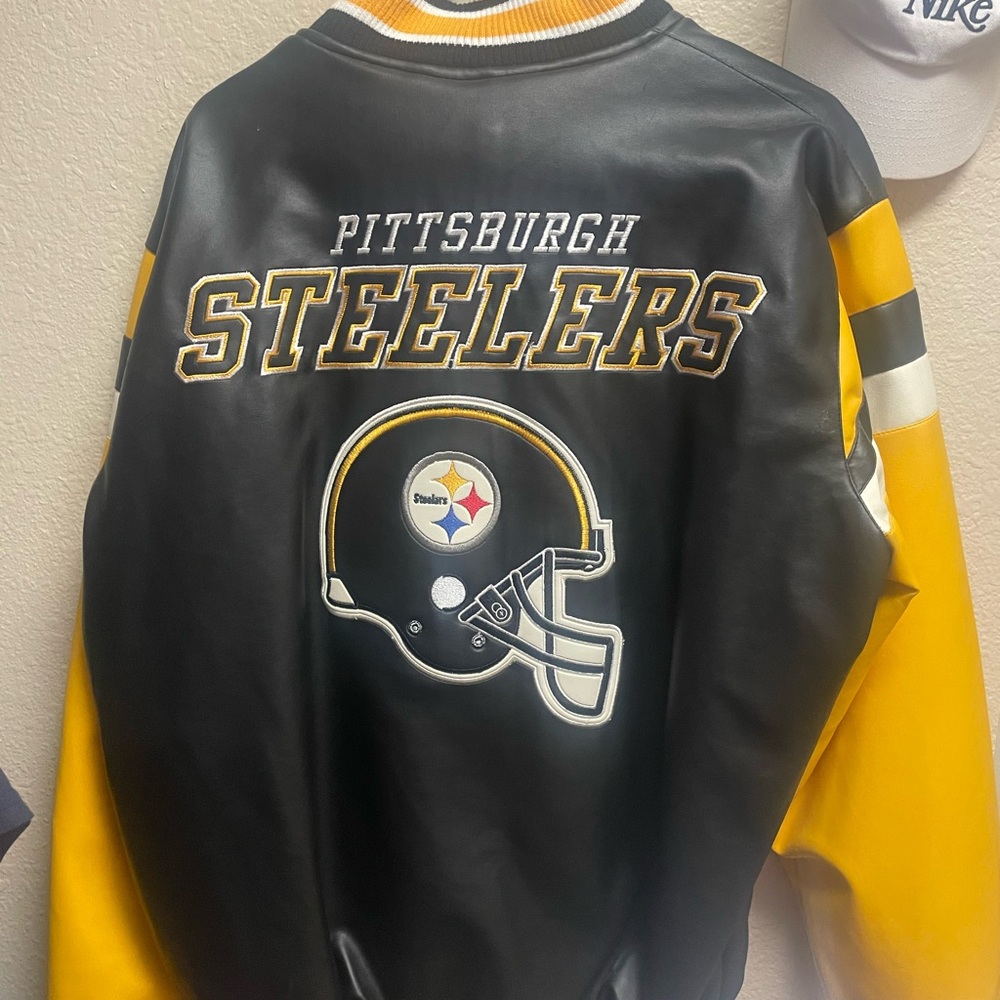 Pittsburgh Steelers Leather Jacket